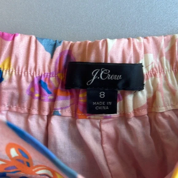 J. Crew Wide Leg Lined Crop Pants - Picture 4 of 6